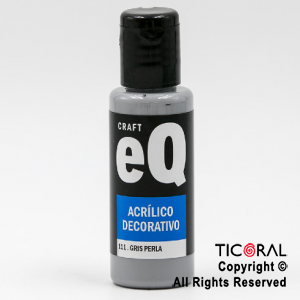 ACRIL.DECOR.EQ 111 GRIS PERLA 50ML X 1